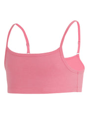 Girls Beginners bra pack of 2_Pink & Sandal
