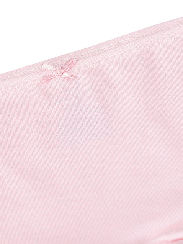 Girls Shorties -  green & pink unicorn print - Pack of 2