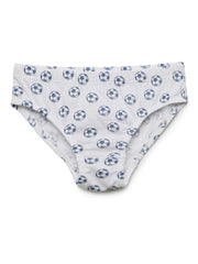 Boys Football Printed Brief Pack of 5