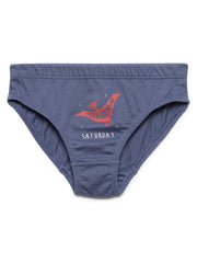 Boys Weekdays Dino Printed Brief Pack of 7
