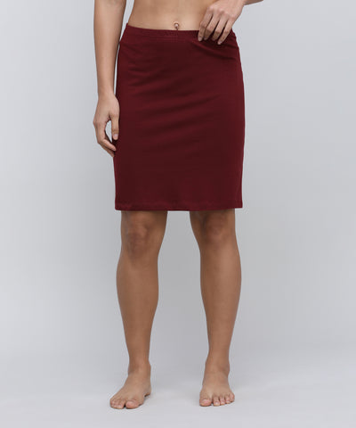Women's Bottom Short Slip_Brown