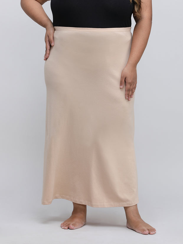 Women's Bottom Long Slip_Beige