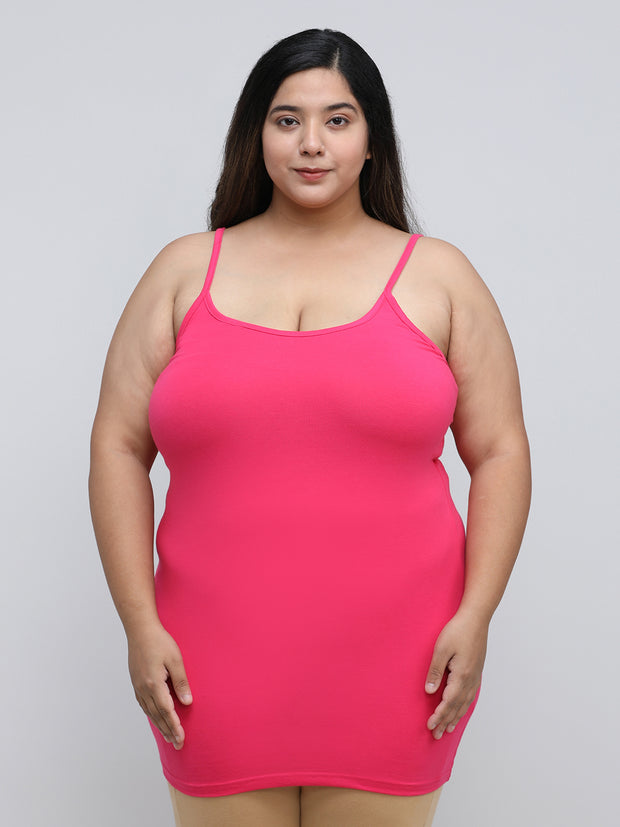 Cami Vest -Dark Pink