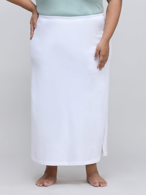 Womens Bottom Long Slip _ White