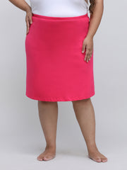 Women's Bottom Short Slip_Dark Pink