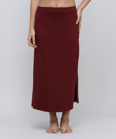 Women's Bottom Long Slip_Brown
