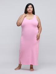 Women's Long Slip_Pink