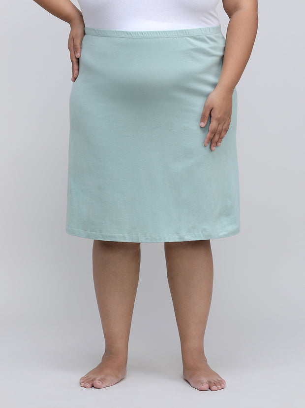 Women's Bottom Short Slip_ Green