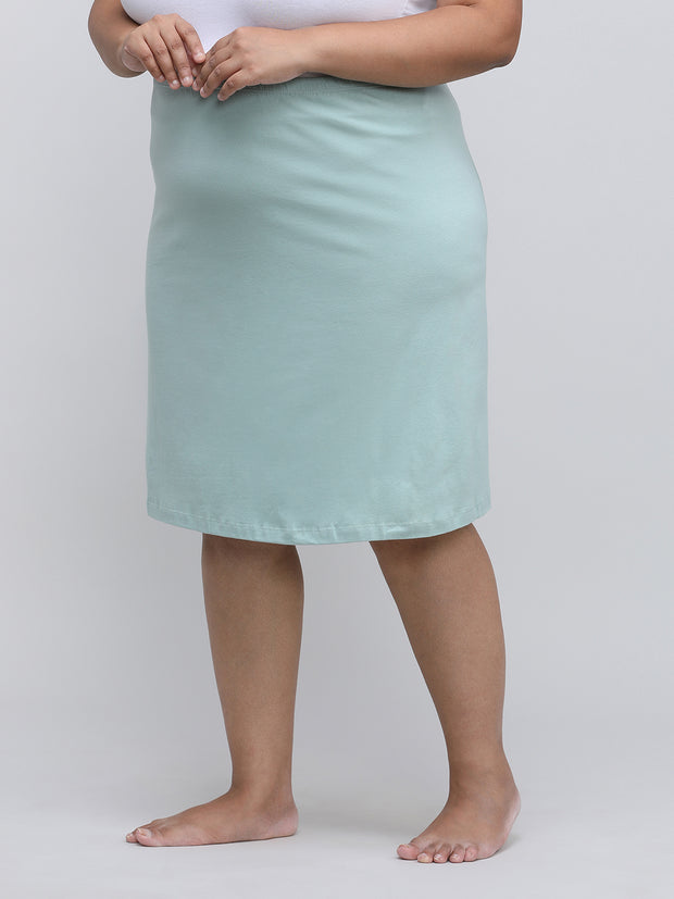 Women's Bottom Short Slip_ Green
