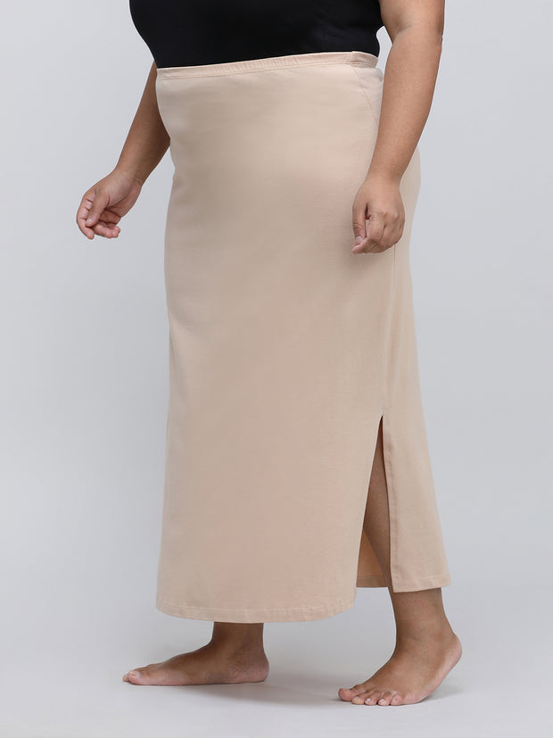 Women's Bottom Long Slip_Beige