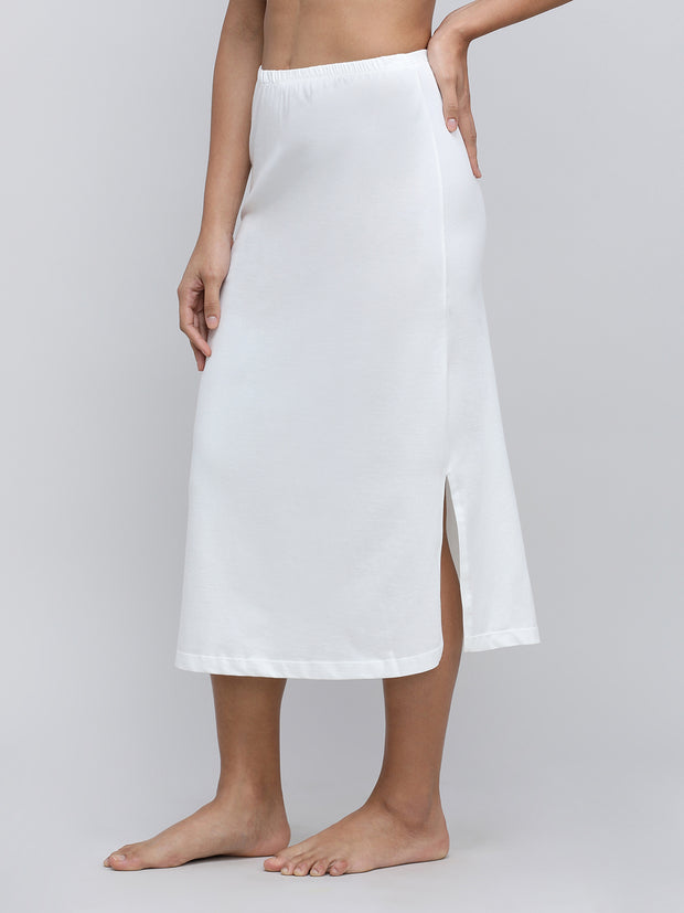 Women's Bottom Long Slip_Off White