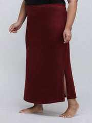 Women's Bottom Long Slip_Brown