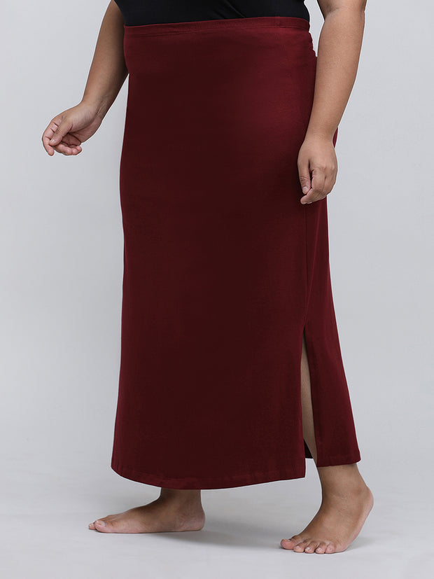 Women's Bottom Long Slip_Brown