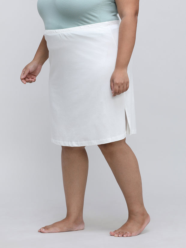 Women's Bottom Short Slip_ Off White