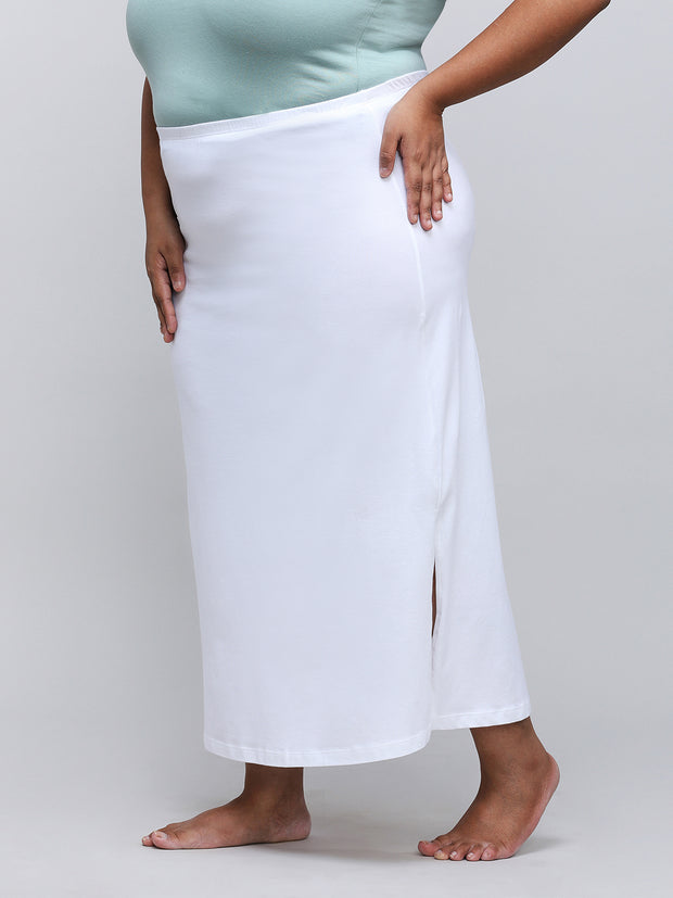 Womens Bottom Long Slip _ White