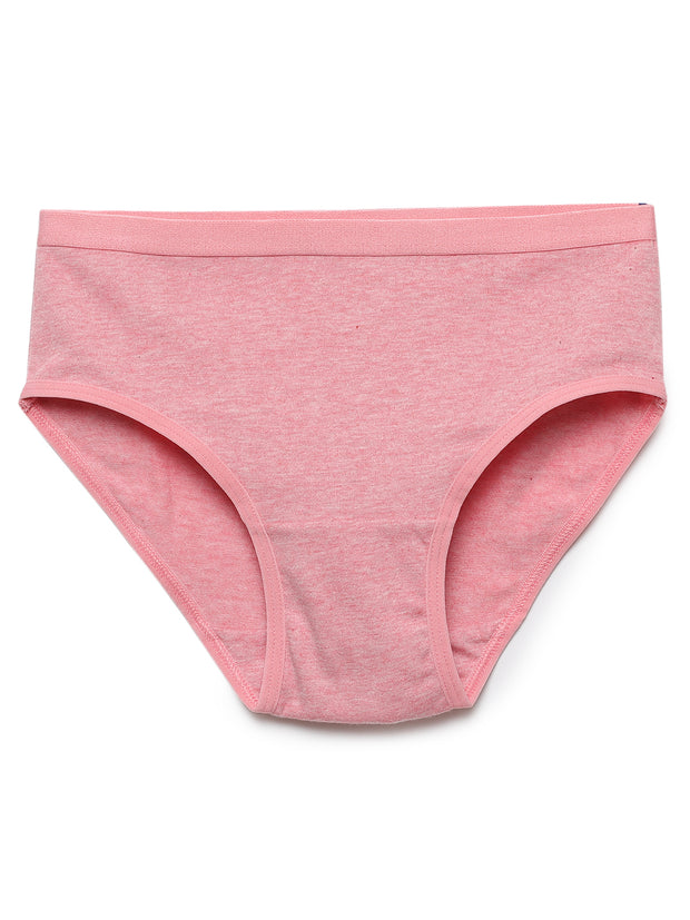 Girls Multicolor Pack of 3 Striped Brief