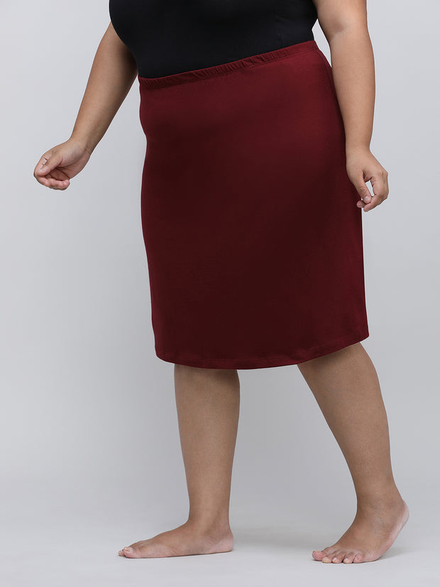 Women's Bottom Short Slip_Brown
