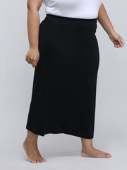 Women's Bottom Long Slip_Black