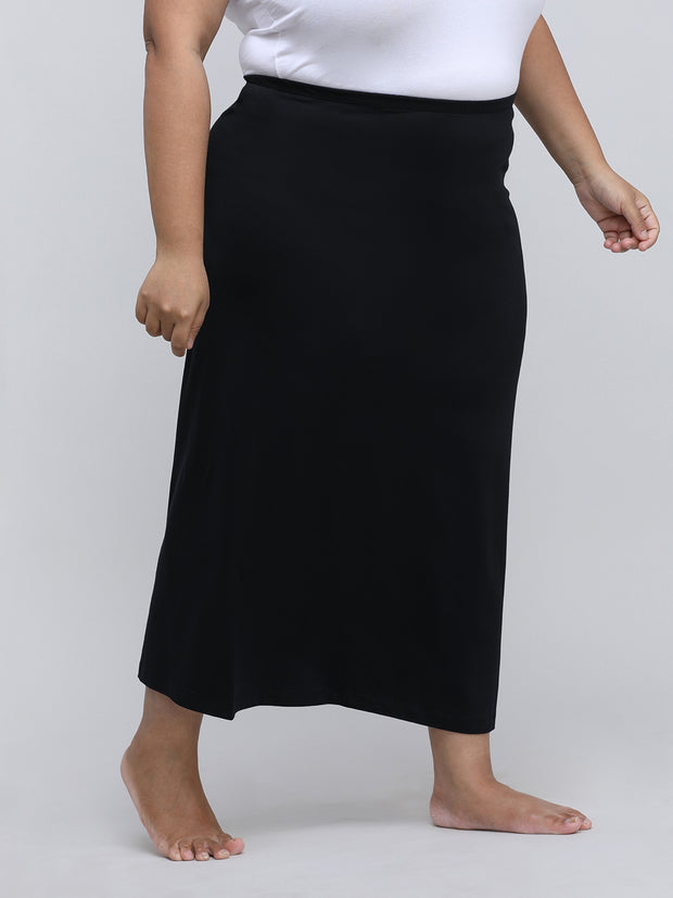 Women's Bottom Long Slip_Black