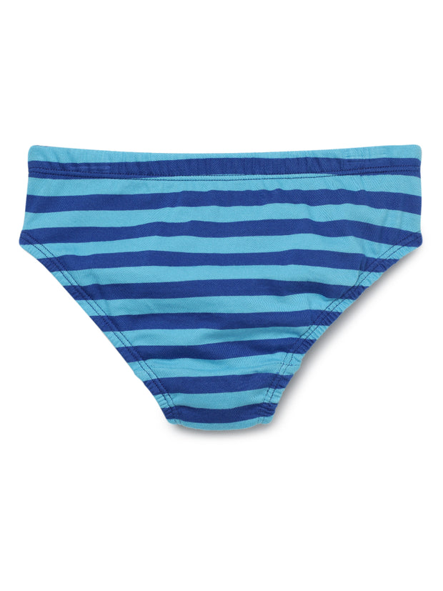 Boys  Brief Truck printed & Striped brief pack of 3