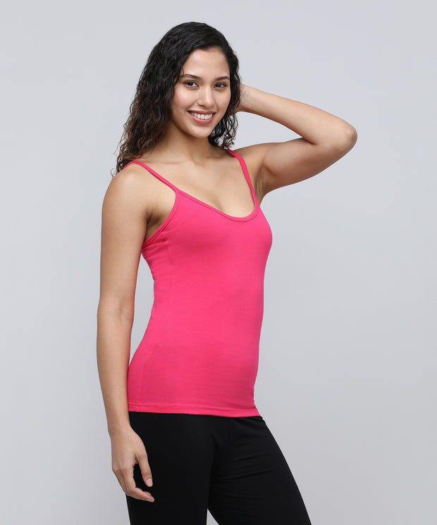 Cami Vest -Dark Pink