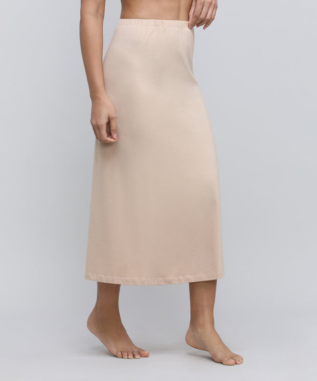 Women's Bottom Long Slip_Beige