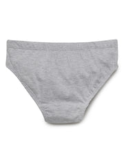 Boys Cotton Brief Grey Pack of 3