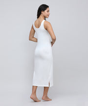 Women's Long Slip_Off White