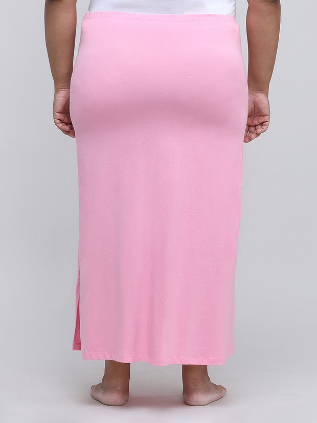 Women's Bottom Long Slip_Pink