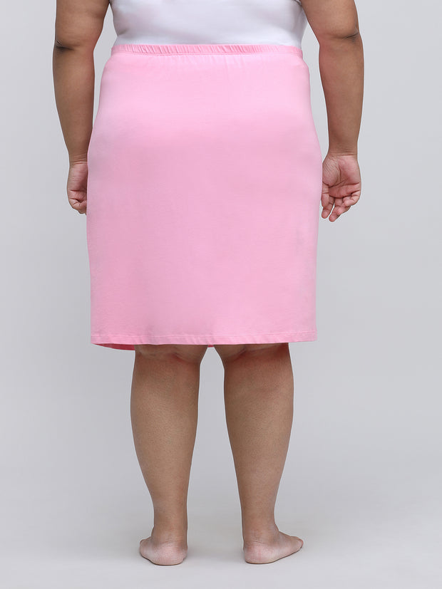 Women's Bottom Short Slip_Pink