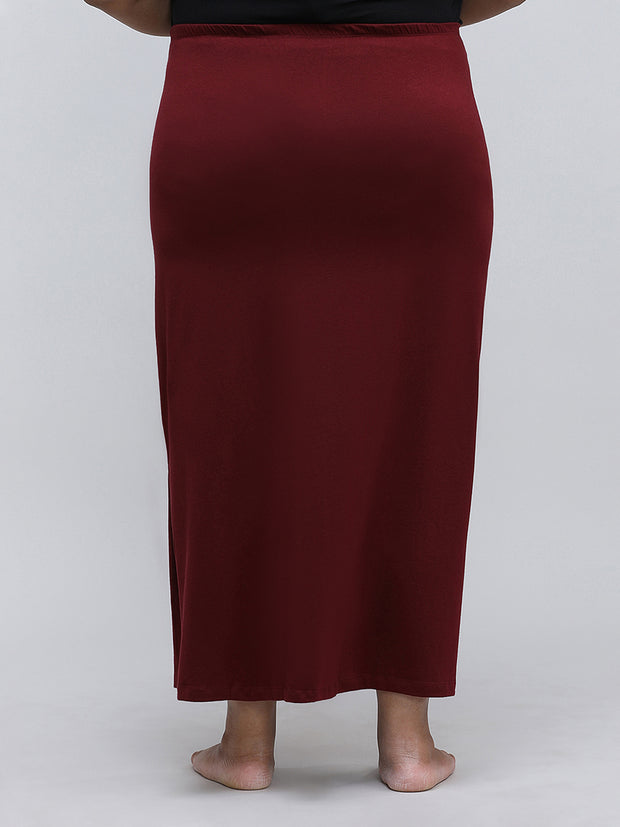 Women's Bottom Long Slip_Brown