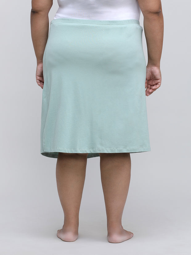 Women's Bottom Short Slip_ Green