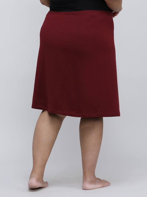 Women's Bottom Short Slip_Brown