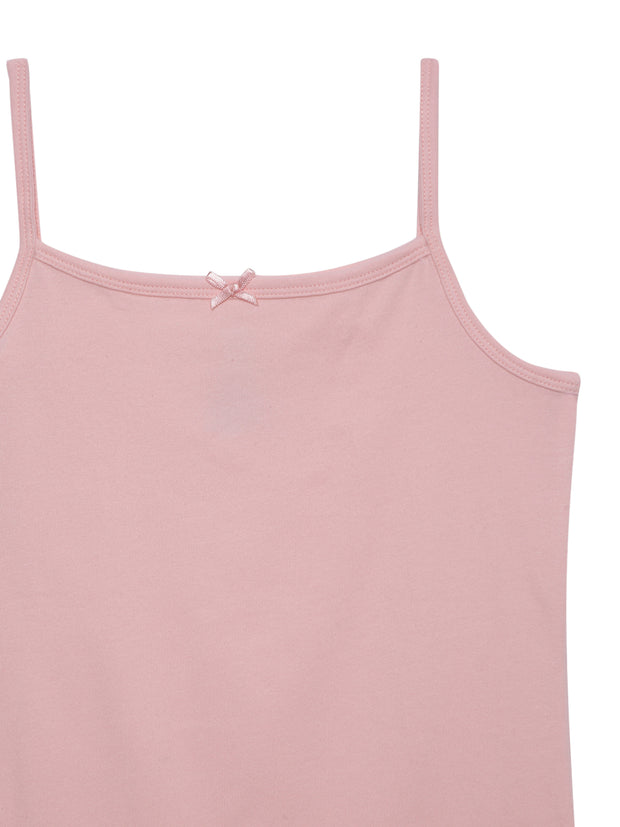 Girls Cami Vests Floral Print pack of 2_Pink