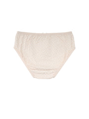 Womens Brief Polka Dot and Solid Printed Brief Pack of 3