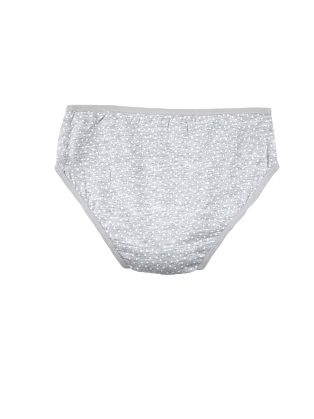 Womens Cotton Briefs, Polka Dot, Solid and Stripes Printed Brief for Women Pack of 3