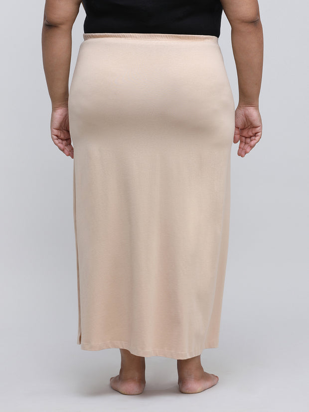 Women's Bottom Long Slip_Beige