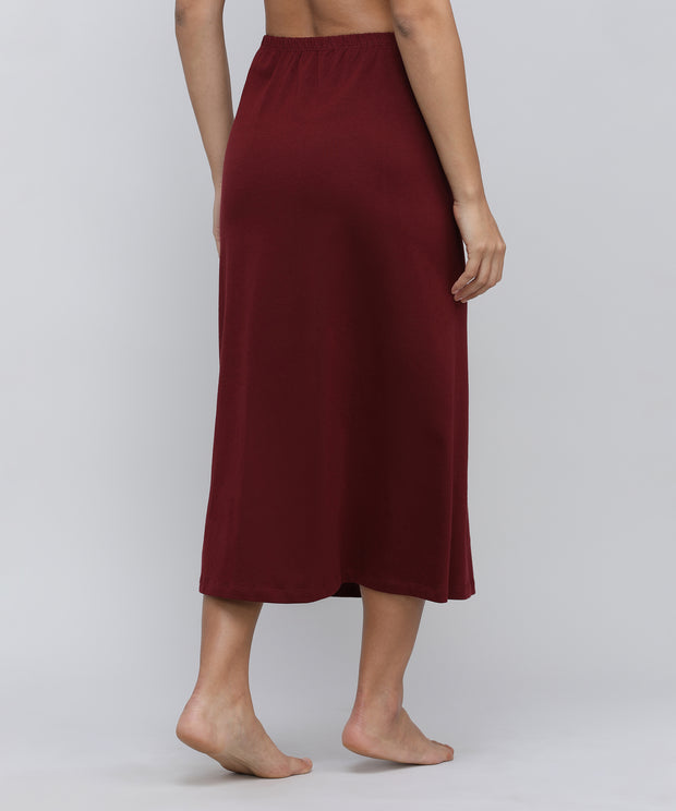 Women's Bottom Long Slip_Brown