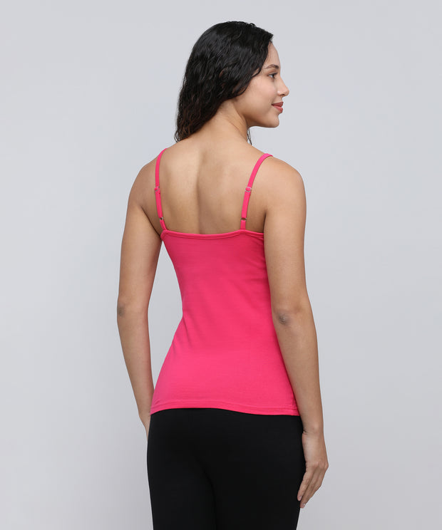 Cami Vest -Dark Pink