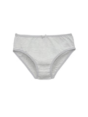Womens Cotton Briefs, Polka Dot, Solid and Stripes Printed Brief for Women Pack of 3