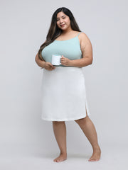 Women's Bottom Short Slip_ Off White