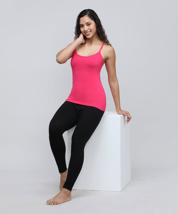 Cami Vest -Dark Pink