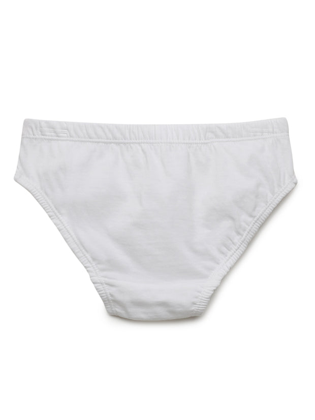 Boys Cotton Solid Color  Briefs Pack of 3