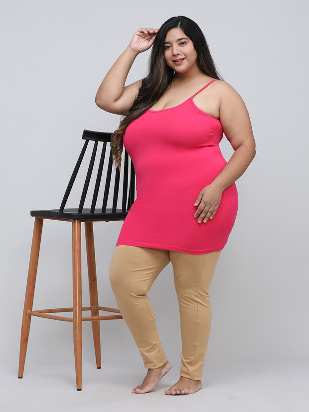 Cami Vest -Dark Pink