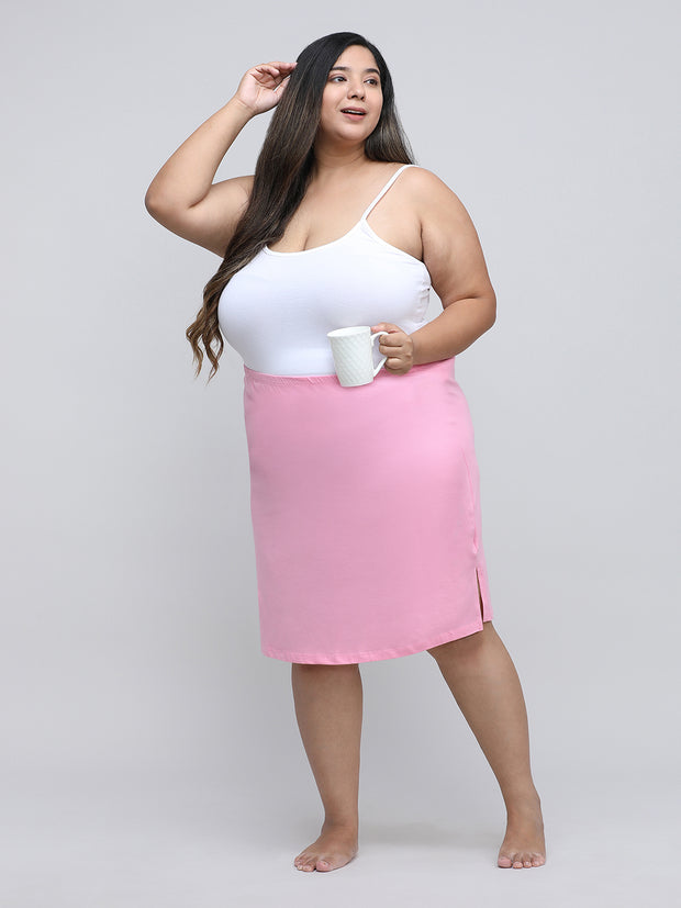 Women's Bottom Short Slip_Pink