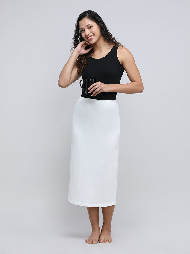Women's Bottom Long Slip_Off White