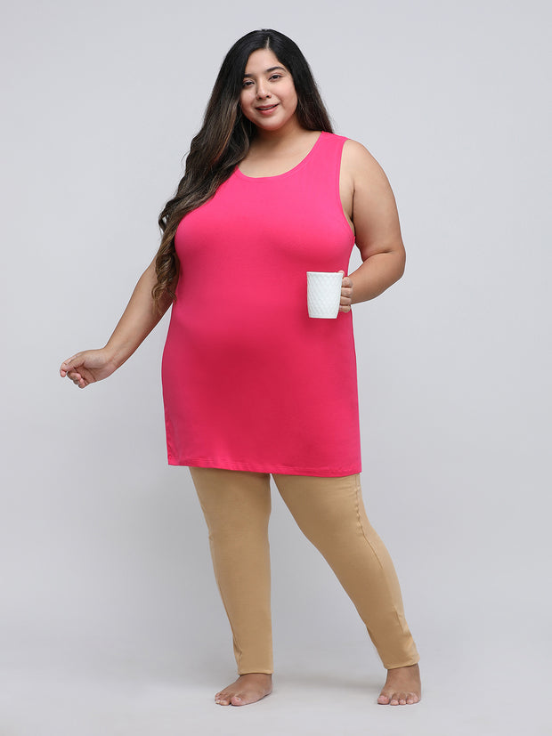 Tank Top -Dark Pink