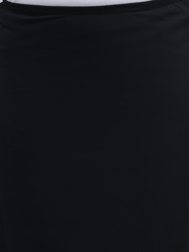 Women's Bottom Long Slip_Black