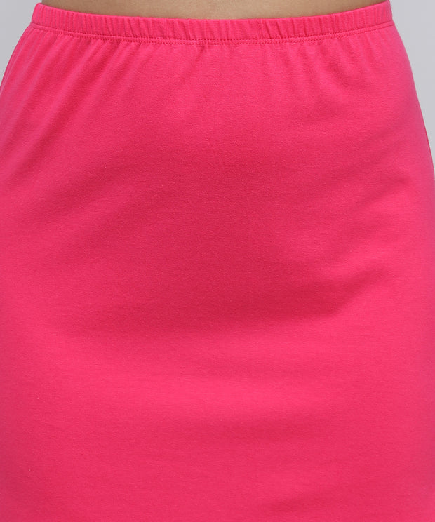 Women's Bottom Short Slip_Dark Pink