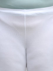 Women's Solid White Color Inner Shorts